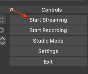 Obs start streaming
